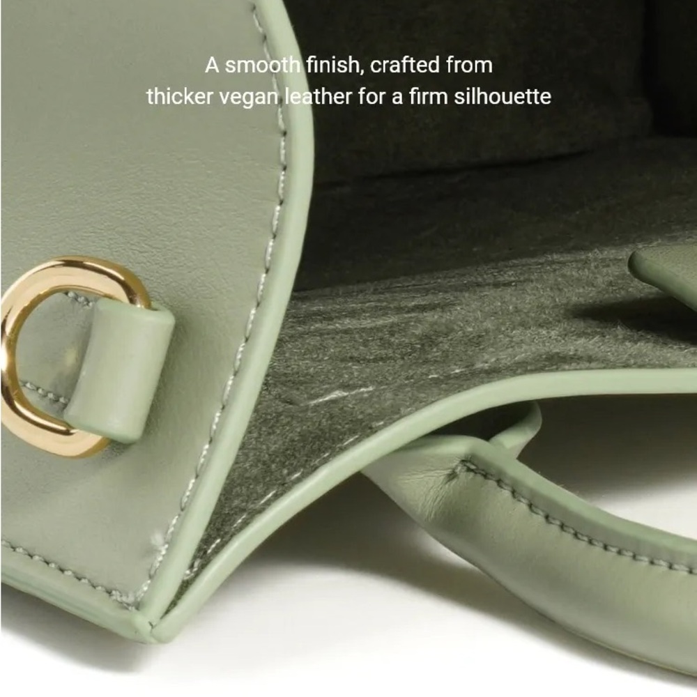 TIJN Kylie Structured Vegan Tote - Picture 5 of 13